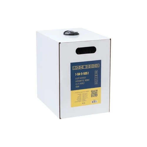 Кабель витая пара LANsens, UTP, 4 пары, Cat.5e, нг(А)-LSLTx, indoor, 305м