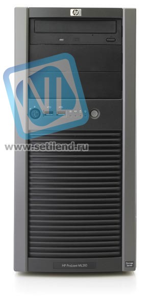 Сервер Proliant HP 418041-421 ProLiant ML310T04 X3050 DC hot plug SATA/SAS RPS (Tower X2.13GhzDualCore (2Mb)/1x512Mb/4ch SATA RAID(0,1)/noLFFHDD(4)/CD noFDD/GigEth/iLO2/2xRPS)-418041-421(NEW)