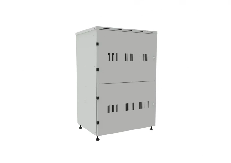 Аккумуляторный шкаф 2 полки, с отсеком для ИБП, 1132х786х597мм (SNR-UPS-BCT-127906-2)