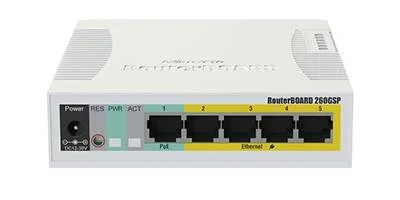 Коммутатор MikroTik CSS106-1G-4P-1S