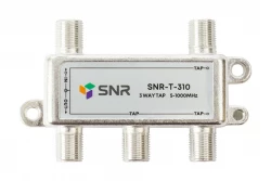Ответвитель абонентский SNR-T-310, на 3 отвода, вносимое затухание IN-TAP 10dB.