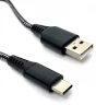Кабель универсальный (USB - USB Type C) (черный, 1м)