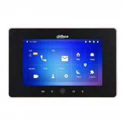 Монитор IP-видеодомофона Dahua DH-VTH5221D 7 дюймов, карта памяти до 32Гб, DC12В/PoE(802.3af)