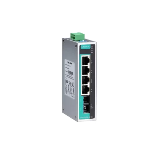 Компактный коммутатор 5 x 10/100BaseTX в металлическом корпусе EDS-205A
