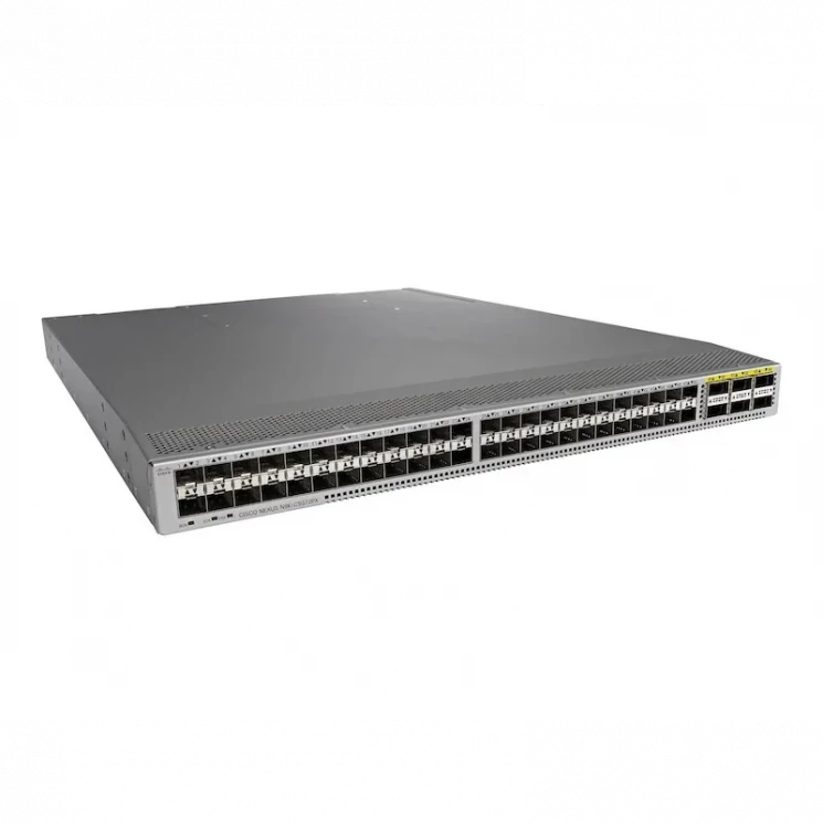 Коммутатор Cisco Nexus N9K-C9372PX, направление охлаждения Port-side Intake