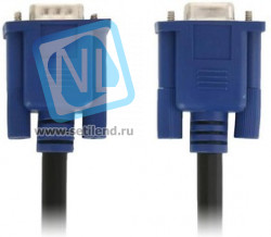 PL1116, Кабель удлинитель VGA/SVGA вилка - VGA/SVGA розетка, 1.8 м.