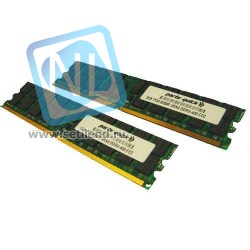 Модуль памяти HP 375004-B21 4GB PC2-3200 (2x2) 2R для 380G4/360G4p/350G4p-375004-B21(NEW)