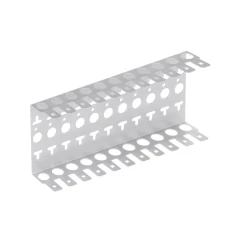 Кронштейн NIKOMAX настенный, на 11 плинтов, металлический, уп-ка 2шт.