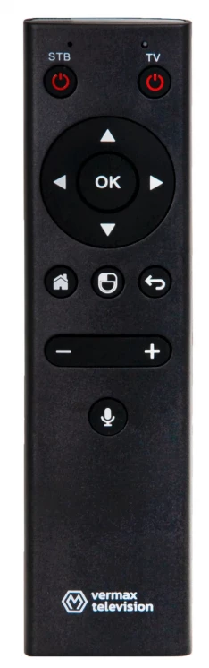 Пульт управления Bluetooth для приставок Vermax c голосовым поиском и аэромышью