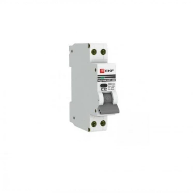 Выключатель автоматический дифференциального тока 1мод. C 16А 30мА тип AC 6кА АВДТ-63М электрон. PRO