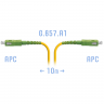 Патчкорд оптический SC/APC SM G.657.A1 10 метров
