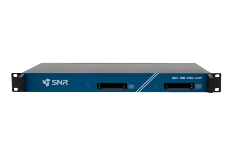 Профессиональный приемник SNR-IRD-T2S2-40IP