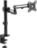 Кронштейн для мониторов Ultramounts UM736 черный 17"-32" макс.8кг крепление к столешнице поворот и н
