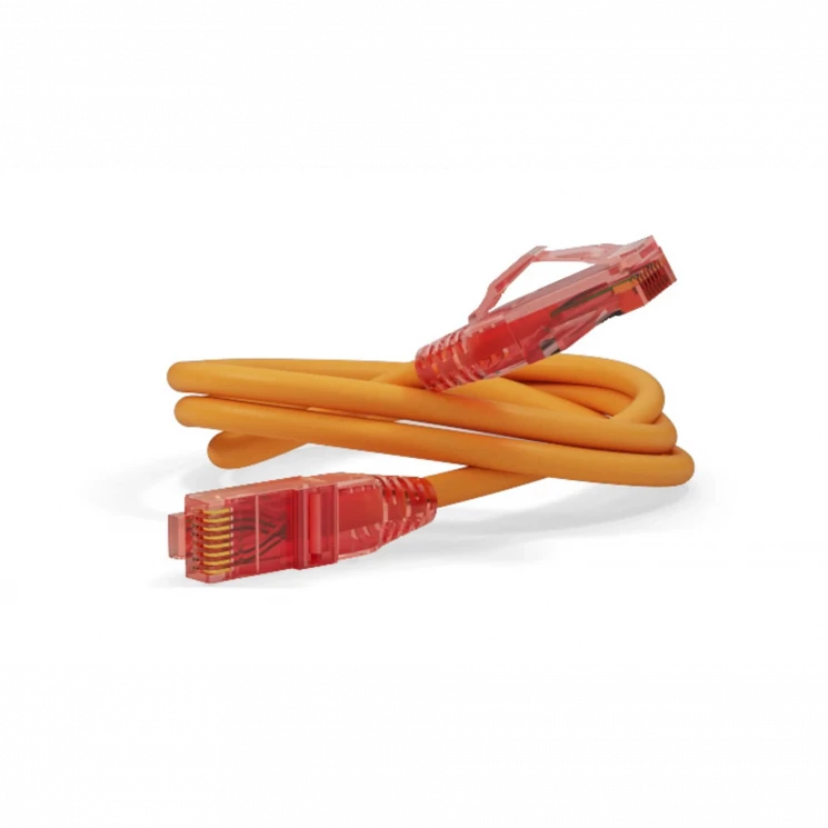 Патч-корд U/UTP, Cat.5е (100% Fluke Component Tested), LSZH, 0.15 м, оранжевый