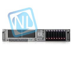 Сервер Proliant HP 432195-421 ProLiant DL385R02 2218 HPM (Rack2U 2xOptDC 2.6Ghz(2Mb/)4x1Gb/P400wBBWC (512Mb/RAID6/5/1/0)/noHDD(8)SFF/DVDcombo.noFDD/iLO2std/2xGigEth MF/ 2xRPS)-432195-421(NEW)