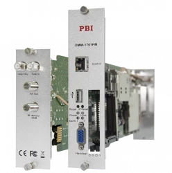 Модуль профессионального DVB-S/S2 приёмника и двойного аналогового модулятора PBI DMM-1701PM-04S2