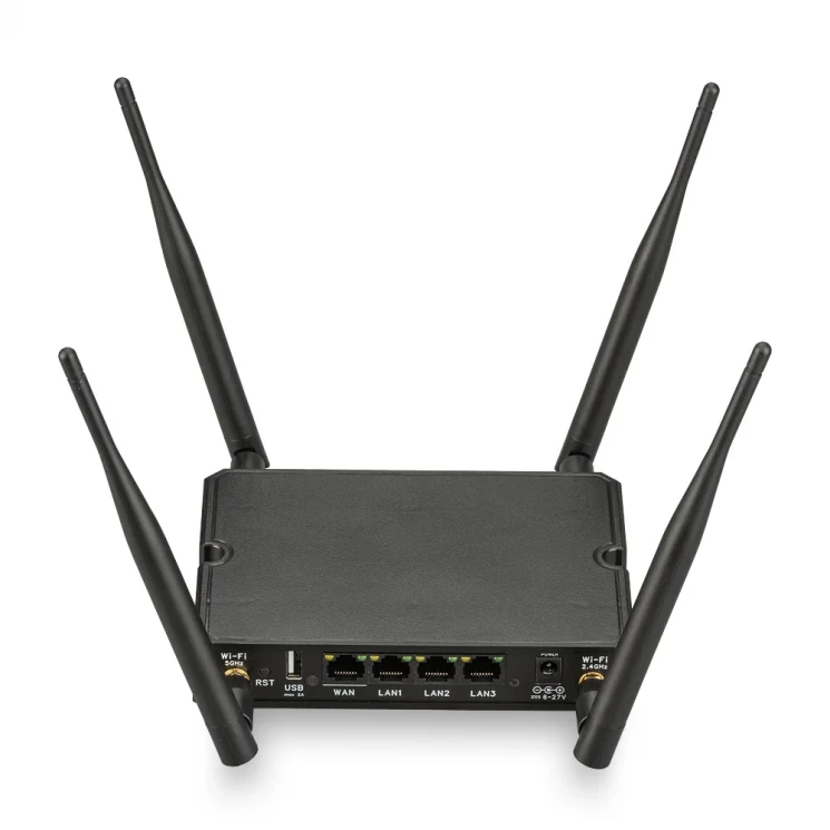 Роутер Kroks Rt-Cse m6-G со встроенным модемом LTE cat.6, WiFi 2,4+5 ГГц