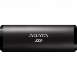 Накопитель SSD A-Data USB-C 256Gb ASE760-256GU32G2-CBK SE760 1.8" черный