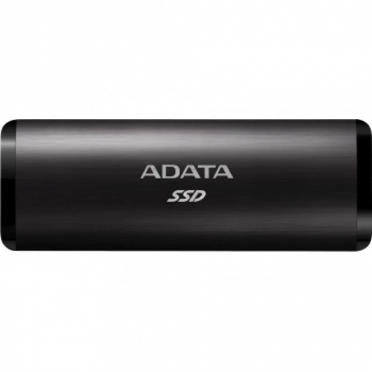 Накопитель SSD A-Data USB-C 256Gb ASE760-256GU32G2-CBK SE760 1.8" черный