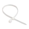 Хомут кабельный 3.5х150 нейл. бел. с отвер. для креп. ХОК (уп.100шт) IEK UHH40-4-150-100