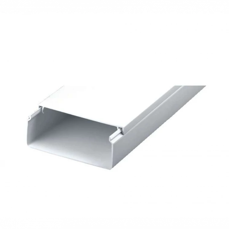 Кабель-канал 100х40 L2000 с двойным замком пластик Урал Пак КК-19100040-024