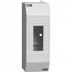 Корпус ОП КМПн 1/2 Krepta 3 IP20 для 1-2-х авт. выкл. пластик. бел. IEK MKP31-N-02-30-252