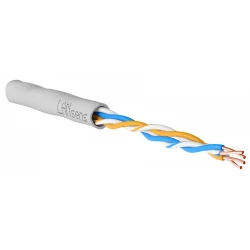 Кабель витая пара LANsens UTP, 2 пары Cat.5e, PVC, indoor, 305м