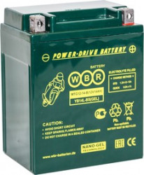 MTG 12-14-B, аккумуляторная батарея для мотоцикла/квадроцикла