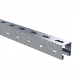 Профиль С-образный перфорир. 41х41 L3000 сталь 1.5мм LAS DKC BPL4130