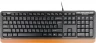 Клавиатура A4Tech Fstyler FK10 черный/оранжевый USB