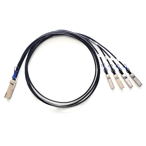 Модуль 100G, QSFP28 - 4 x SFP28 Direct Attach, дальность до 5м