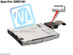Привод HP 399311-001 1.44MB floppy disk drive 12.7mm (0.5in) height DL380G2/G3/G4-399311-001(NEW)