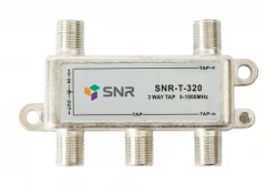 Ответвитель абонентский SNR-T-320, на 3 отвода, вносимое затухание IN-TAP 20dB.