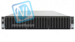 Серверная платформа Intel R2224WFTZSR 2U, до двух процессоров Intel Scalable, 24xDDR4, 24x2.5 HDD, 2x10Gb Base-T, 2xM.2 PCI-Ex4, 1x1300W PSU