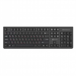 Клавиатура Оклик 505M черный USB slim