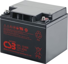 GPL 12400, аккумулятор свинцовый