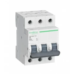 Выключатель автоматический модульный 3п C 6А 4.5кА City9 Set 400В SE C9F34306