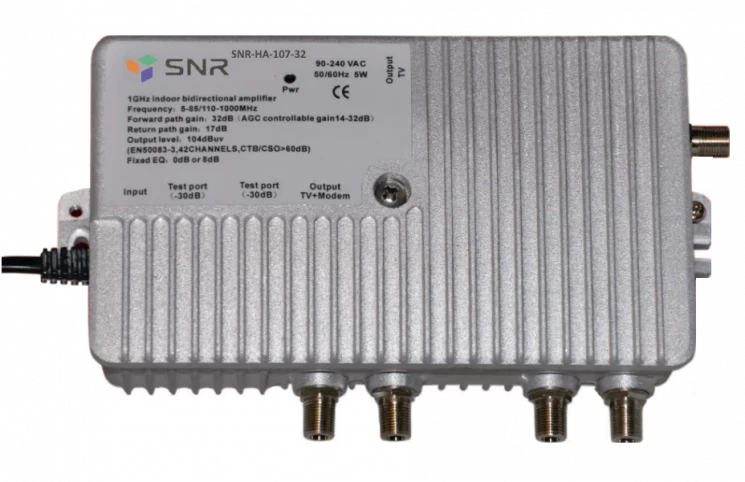 Усилитель кабельный домовой SNR-HA-107-32