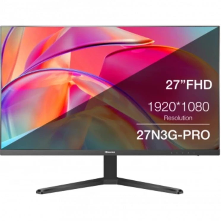 Монитор Hisense 27" 27N3G-PRO черный IPS LED 16:9 HDMI 250cd 178гр/178гр 1920x1080 100Hz VGA FHD 4.1