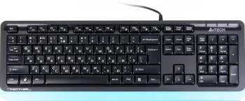 Клавиатура A4Tech Fstyler FK10 черный/синий USB