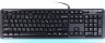 Клавиатура A4Tech Fstyler FK10 черный/синий USB