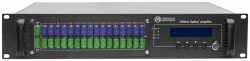 Оптический усилитель VERMAX для сетей КТВ, 2 входа, 32*20dBm выхода, WDM фильтр PON