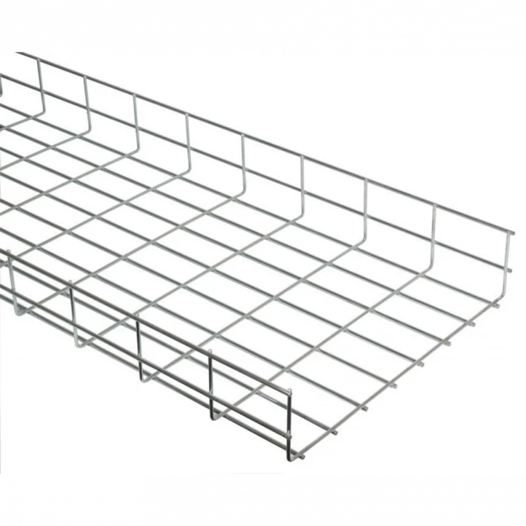 Лоток проволочный усиленный 400х60 L3000 сталь 5мм оцинк. IEK CLWU10-060-400-3