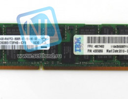 Модуль памяти IBM 46C7452 4GB 1066MHZ PC3-8500 ECC REGISTERED DDR3-46C7452(NEW)
