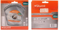 Диск пильный твердосплавный STURM! 9020-125-22-48T 125x22x48 зубьев твердосплавные напайки