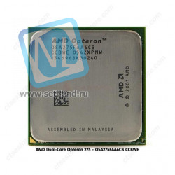 Процессор AMD OSA275FAA6CB Opteron 275 2200Mhz (2048/1000/1,3v) Dual Core Italy Socket 940 LCB9E-OSA275FAA6CB(NEW)