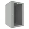 Шкаф телекоммуникационный настенный 18U, 523х600х866мм серия LITE (стеклянная дверь)
