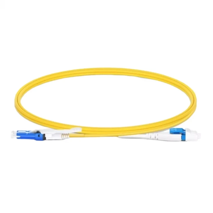 Патчкорд оптический CS/UPC-LC/UPC SM Duplex 1,5 метра 2мм