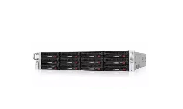 Сервер Supermicro 826E16-R1200LPB(X9DRi-F), 2 процессора Intel Xeon 10C E5-2690 3.00GHz, 32GB DRAM