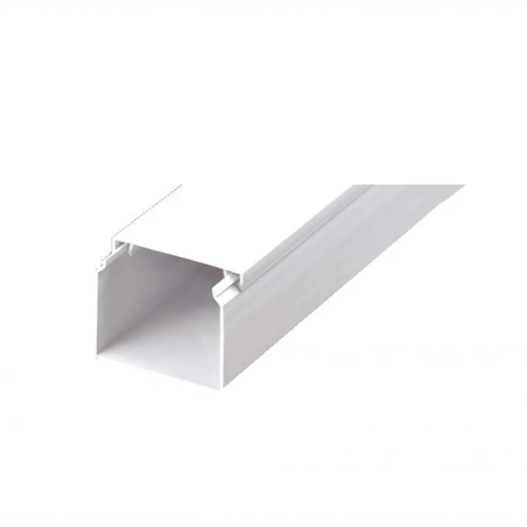 Кабель-канал 40х40 L2000 с двойным замком пластик Урал Пак КК-19040040-024